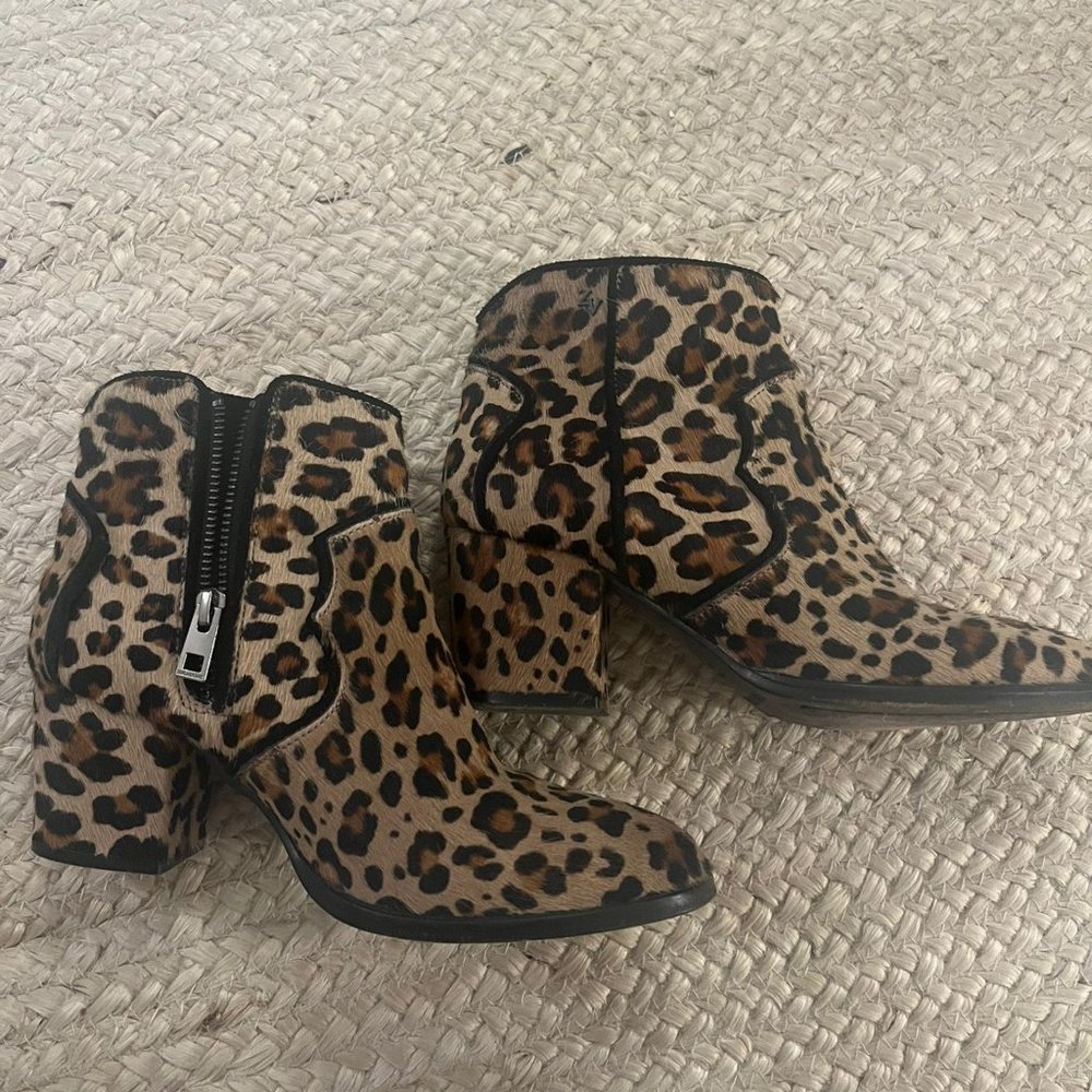 Zadig & Voltair - leopard boots 38 US 7.5